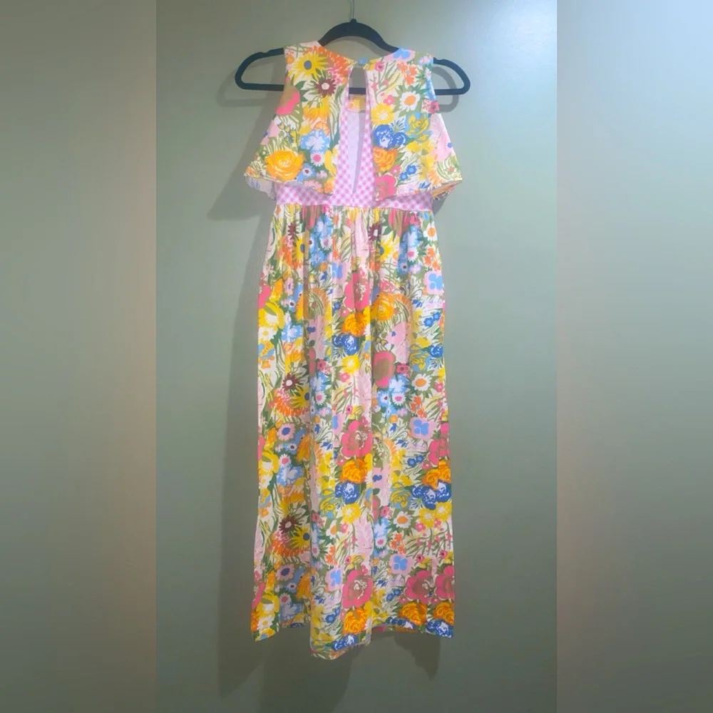 Matilda Jane floral maxi dress. Girls size 12. Has pockets! - Picture 4 of 5